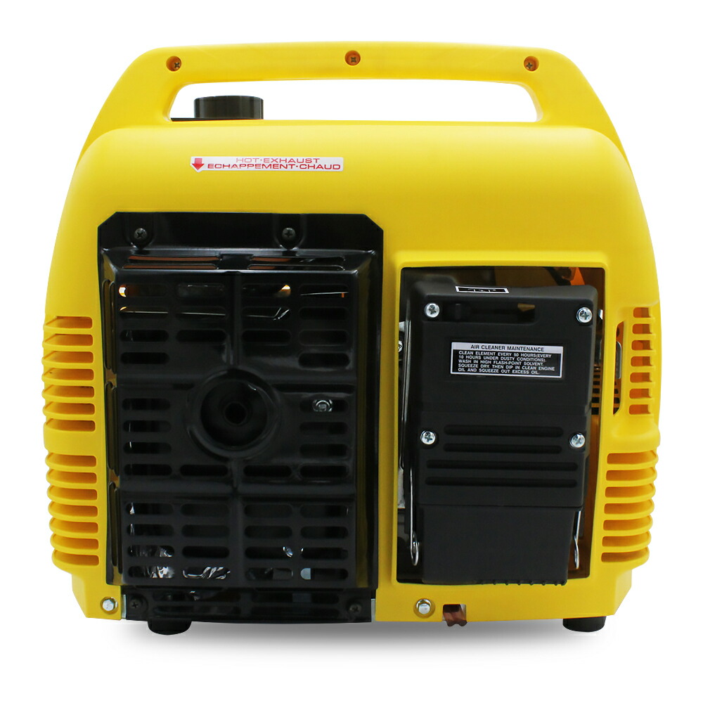 LVYUAN(リョクエン)小型発電機ガソリン発電機1kVA1000VA交直両用直流12V-8A付低騒音過負荷保護キャンピングカー地震災害アウトドアに適用緊急時で大活躍停電の対策!AVR機能付AT1000