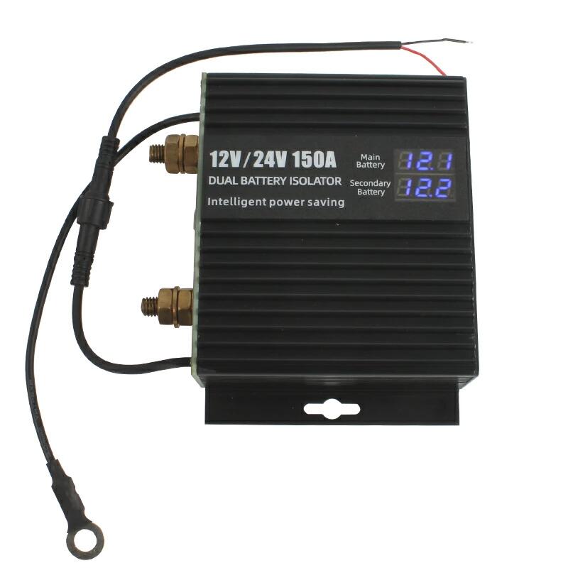 BC-0120A バッテリーアイソレーター PowerTite(未来舎)　未使用 楽天市場】バッテリーアイソレーター 12V 24V 対応 120A / BC