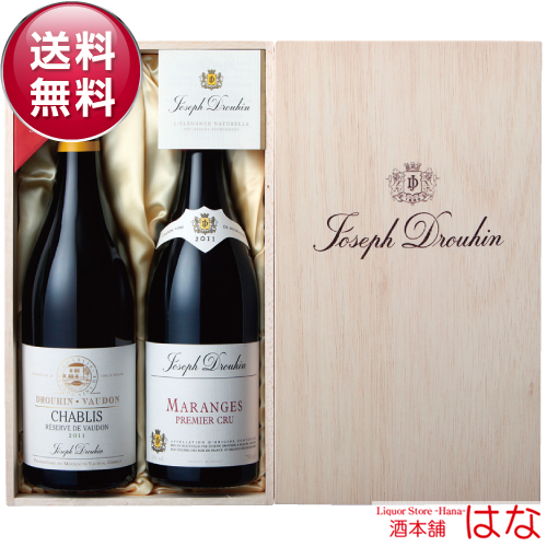 ドルーアン ブルゴーニュ 赤白セット JD13101【ワインギフト】【厳選 飲み比べ】＜お歳暮 ワインセット 赤白セット 赤ワイン ギフト シャブリ 白ワイン 辛口 セット プレゼント Gift 結婚祝い 内祝い お返し ワイン ギフト お酒 誕生日プレゼント gift wine