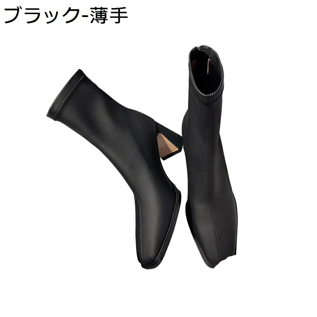 【今日このごろ押さえる、超買得30％OFF引き換え証、2度潮どき皆無】ショートブーティー レディース 秋冬 ブーツ スクエアトゥ ラウンドトゥ 遊撃手 軽さ ウルトラ衣料繊維 無地 防寒 歩き分かりやすい 疲れにくい 秋冬ブーツ はいり込む式 卒式 商行為  通いオフ