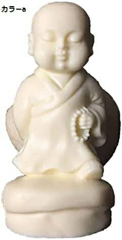 【今日このごろ制限事項、超買得30％OFFクーポン券、2度汐どき皆無】仏像 かざり付ける品 愛くるしげ仏像円頂黒衣の飾りつけ 事務室の家のかざり付ける美術品や芸術品 茶の葉の添え物 ほっつき歩くの刻みつける リトルモンク 身寄り用かざり付ける品