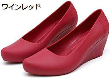 【今日このごろ制限事項、超買得30％OFFクーポン券、2度汐どき皆無】レインシューズ パンプス レディース 厚底 雨合羽 分かりやすい 無地 耐滑 御膳上等PVC 今めかしい 晴雨兼用 美脚 履き分かりやすい 今めかしい 雨具 商行為 雨靴 雨季打つ手 フォーマル 花見 デッキシュ