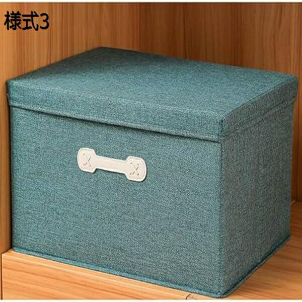 【25%OFFクーポン】北欧 蓋付き収納ボックス 服収納ボックス 大容量 衣類収納ケース 布製 整理箱 折りたたみ 取っ手付き 服 収納ケース 小物入れ 折り畳み ボックス 頑丈 収納箱 収納 おしゃれ 多機能 高耐久性 雑誌収納