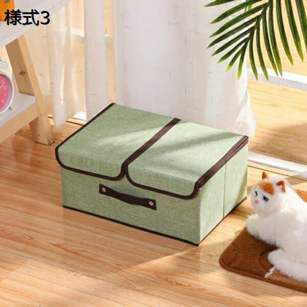【全店通用25％OFFクーポン】ストレージボックス 衣装ケース 布 収納箱 小物 整理ボックス 折りたたみ収納 衣類収納 大容量 おもちゃ収納 衣替え 収納ケース フタ付き 小物収納 衣類整理 小物入れ 絵本 マンガ 収納ケー｜大森麗萱