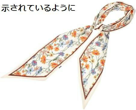 【今日このごろ制限事項、超買得30％OFF引き換え証、2度潮合い皆無】2個 小さな花のえり巻き ロングえり巻き レディーネックスカーフ フラワーネックスカーフ 髪の毛えり巻き 今めかしいなのど首えり巻き 逃す ストリップショー 飾る ポリエステル