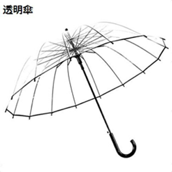 【25%OFFクーポン】長傘 透明傘 ジャンプ傘 ビニール 大きいサイズ 16本骨 雨傘 おしゃれ 高強度グラスファイバー採用 男女兼用 見通し ジャンプ式 丈夫 耐風 軽量 耐風撥水 頑丈な 梅雨対策 通勤 通学 おしゃれ ステッキ傘 ワンタッチ自動開閉
