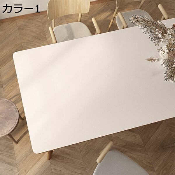 テーブルクロス 長方形 テーブルクロス 90*120cm 撥水 防油 テーブルカバー 厚さ2mm 耐久 カラー 汚れ防止 テーブルマット デスクマット 手入れ簡単 家庭用 業務用 テーブルクロス ノートパソコンマット 学習机マット 書き心地がよい ソフト
