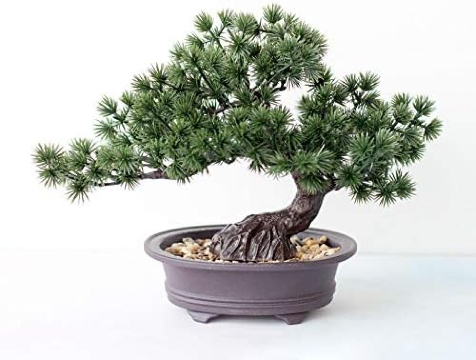 人工観葉植物 人工植物緑の盆栽の木シミュレーション松針サイプレスの植物園/机/家の居間の装飾 人工盆栽｜大森麗萱 13,461円