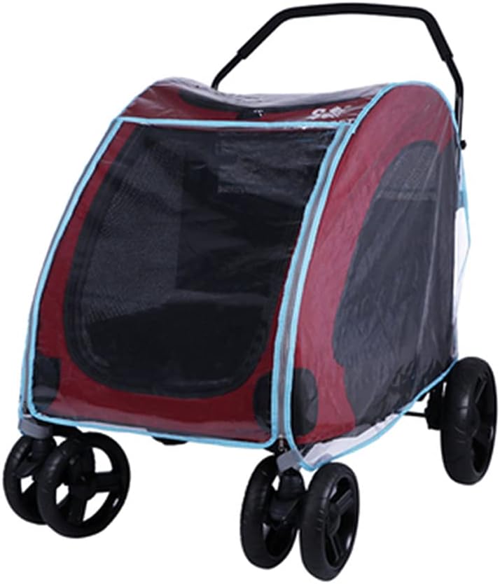 【全店通用25%OFFクーポン】ペットカートカバー ペットカート用 レインカバー 猫犬トロリーレインコートポンチョ ペット用 レインカバー ペット用ベビーカー防風?防雨?防塵カバー XL|大森麗萱