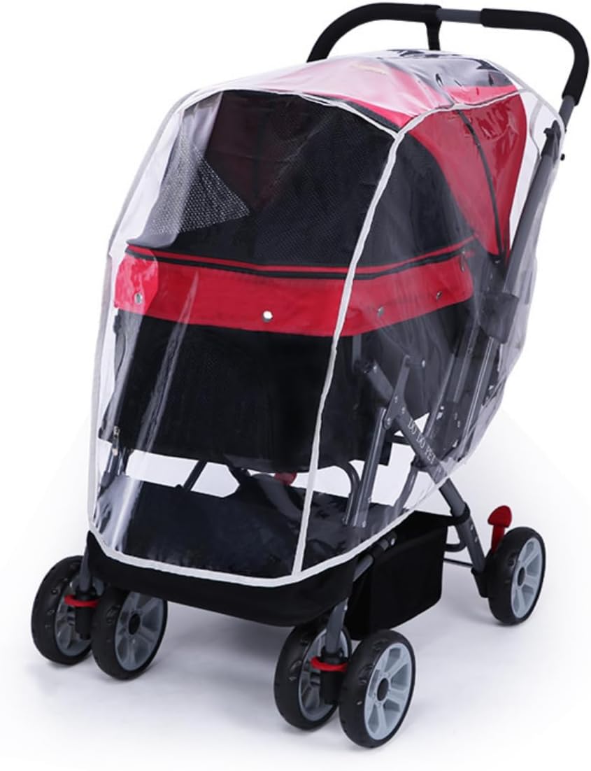 【全店通用25%OFFクーポン】ペットカート用 レインカバー 猫犬トロリーレインコートポンチョ ペット用 レインカバー ペット用ベビーカー防風?防雨?防塵カバー ペットバギー用レインカバー (C)|大森麗萱