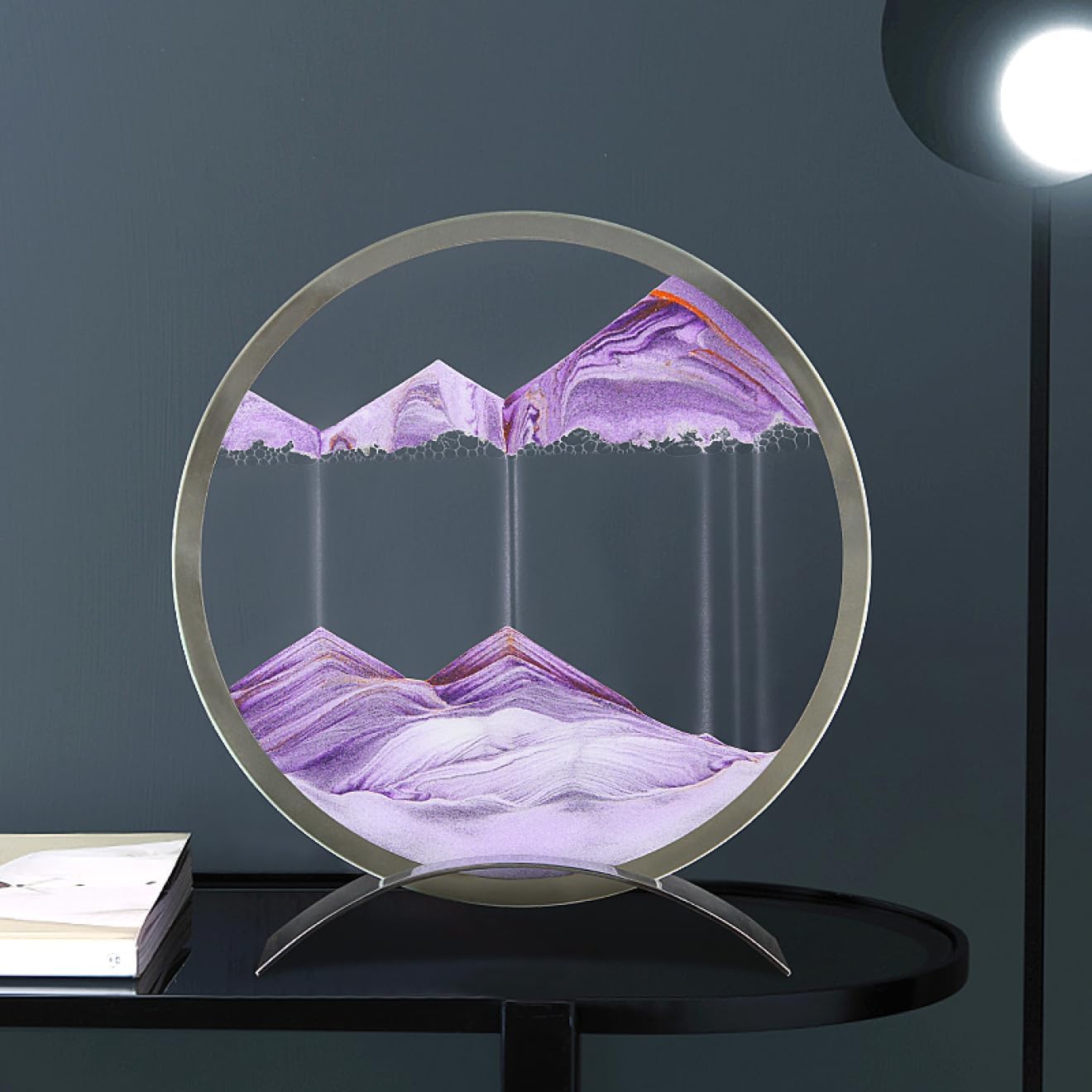 楽天市場】オブジェ オシャレな置き物 サンドアート 3D 流れる砂 動く