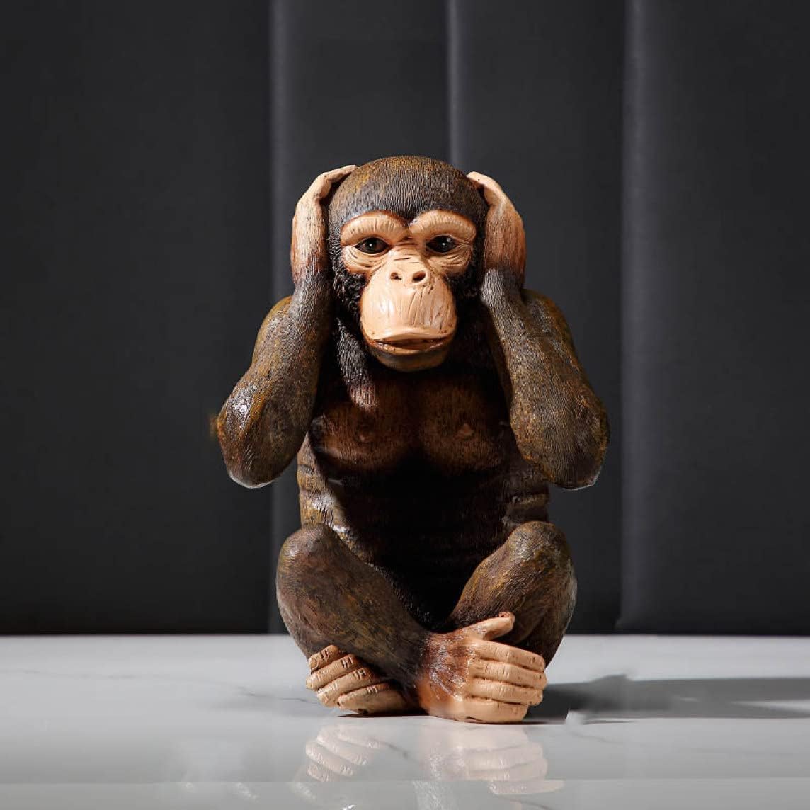 楽天市場】オブジェ フィギュア 見ざる猿 聞か猿 言わ猿 かわいい