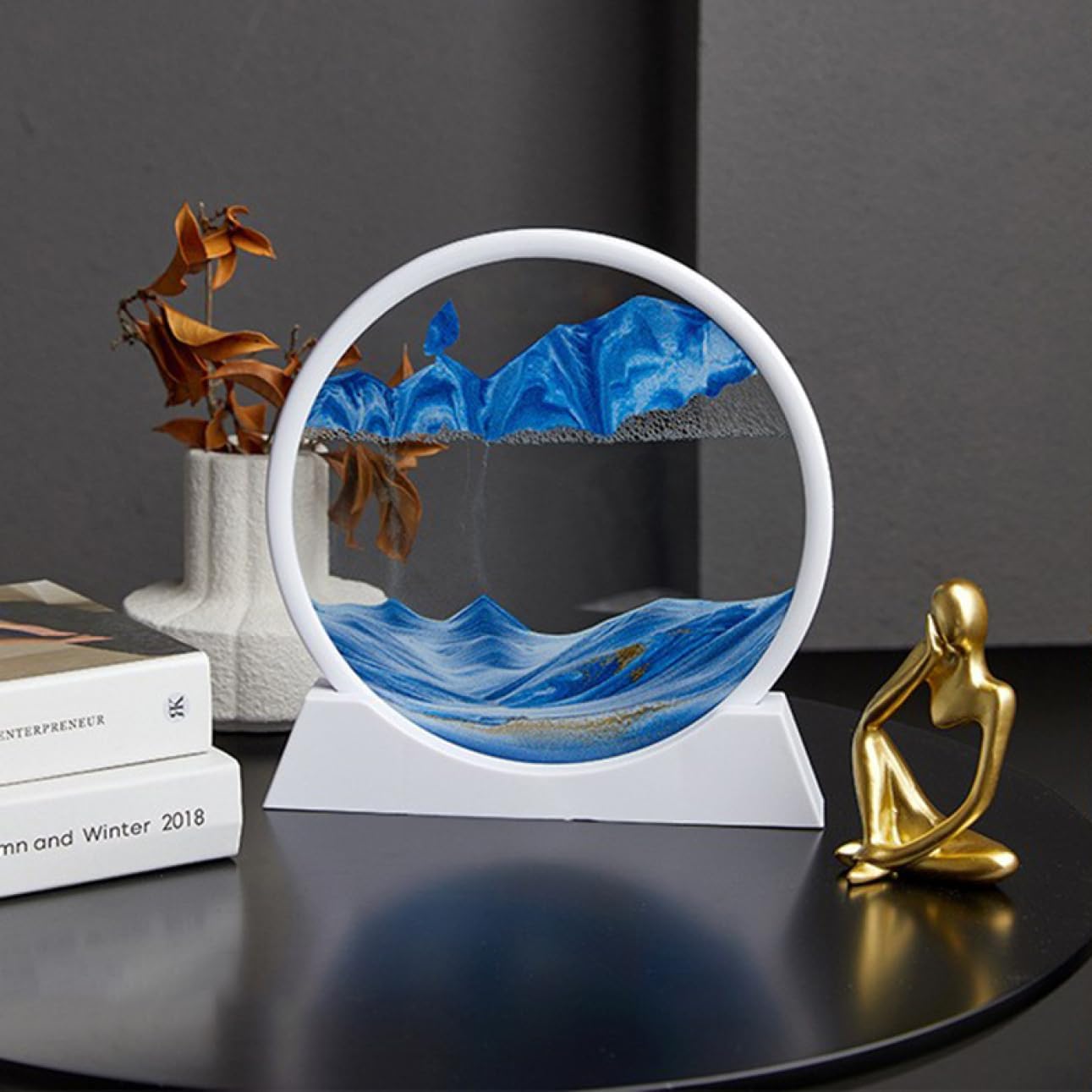 楽天市場】サンドピクチャー 砂絵 L 砂アート ガラス サンドアート