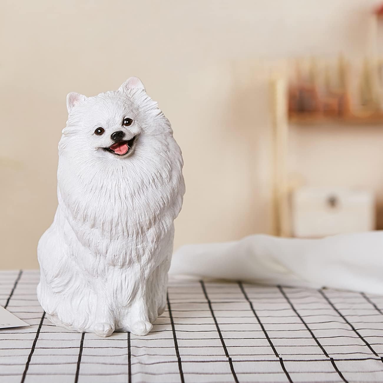 リアルな犬 置き物 ガーデンオーナメント 犬 置物 ガーデニング ガーデン 芝生 卓上 庭 オブジェ フィギュア タイプ イヌ F いぬ 屋外 玄関 出窓 階段 プレゼント ドック インテリア装飾 部