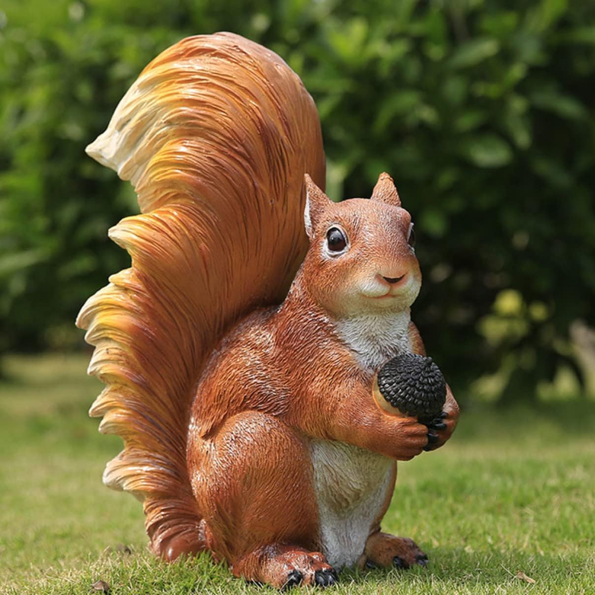 楽天市場】りす 置物◇動物オーナメント◇リアルな リス Aタイプ食事