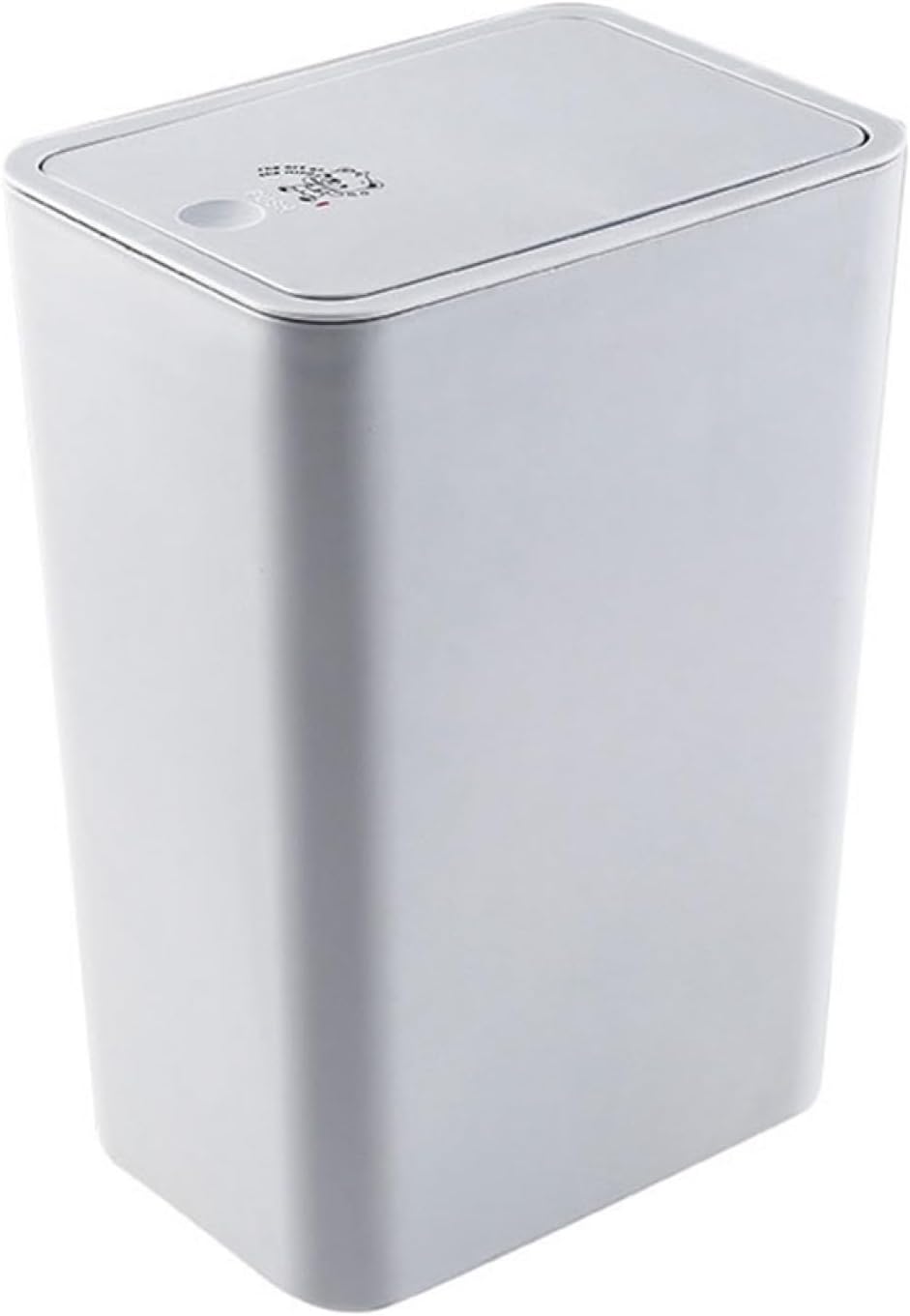 ゴミ箱 ふた付き 15L ダストボックス 角型 プッシュ式 ごみ箱 スリム おしゃれ 抗菌 消臭 音無し 密閉 部屋 キッチン リビングルーム トイレ 浴室 オフィス用 プラスチック