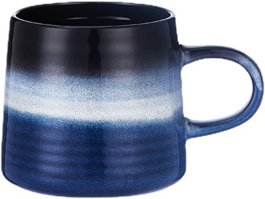 【全店通用25%OFFクーポン】和食器 窯変マグカップ 400cc F*2 マグ 洋食器 和食器 おしゃれ ブルー モダン カップ コップ コーヒーマグ コーヒーカップ ティーマグ 食器 和カフェ カフェ風 和風 おしゃれ 新|大森麗萱