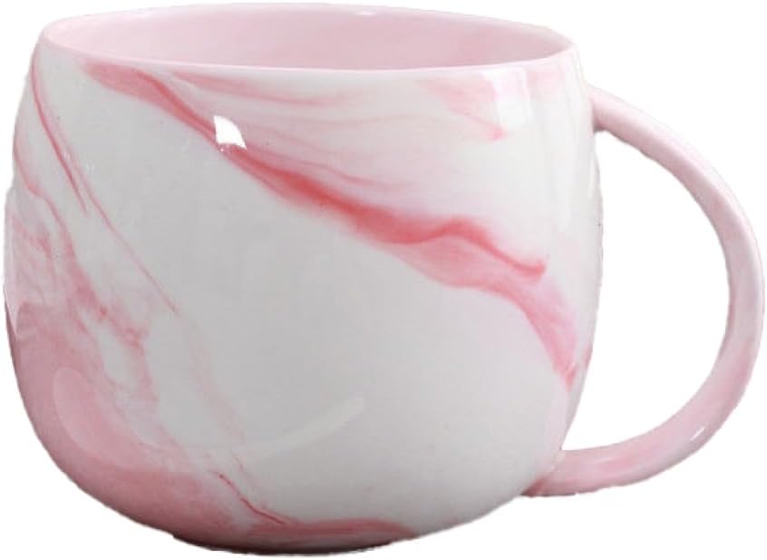 【全店通用25%OFFクーポン】マグカップ 北欧 スタイル1-ピンク おしゃれ 380ml レンジ対応 食洗機対応 ココア マグ コップ 食器 ギフト プレゼント 女性 贈り物 かわいい 新生活 シンプル モダン 母の日 プレ|大森麗萱