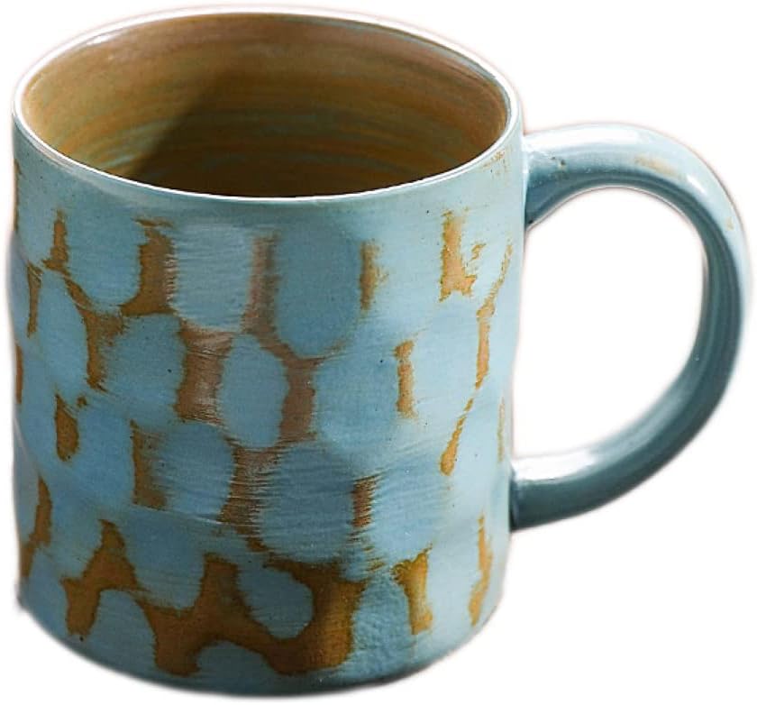 【全店通用25%OFFクーポン】マグ 325ml マグカップ コーヒーカップ おしゃれ 北欧 コーヒー かわいい ギフト 男性 女性 プレゼント 食洗機対応 大きい コップ 彼氏 スタイル1-ブルー 友人 引っ越し祝い カップ|大森麗萱