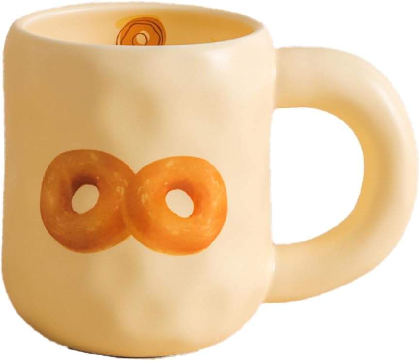 【全店通用25％OFFクーポン】マグ 480ml コップ カップ マグ マグカップ コーヒー 珈琲 お茶 ティー シンプル 磁器 黄 イエロー 電子レンジ 食洗機 食器洗浄機 おしゃれマグカップ かわいい 女性 set2 母の｜大森麗萱
