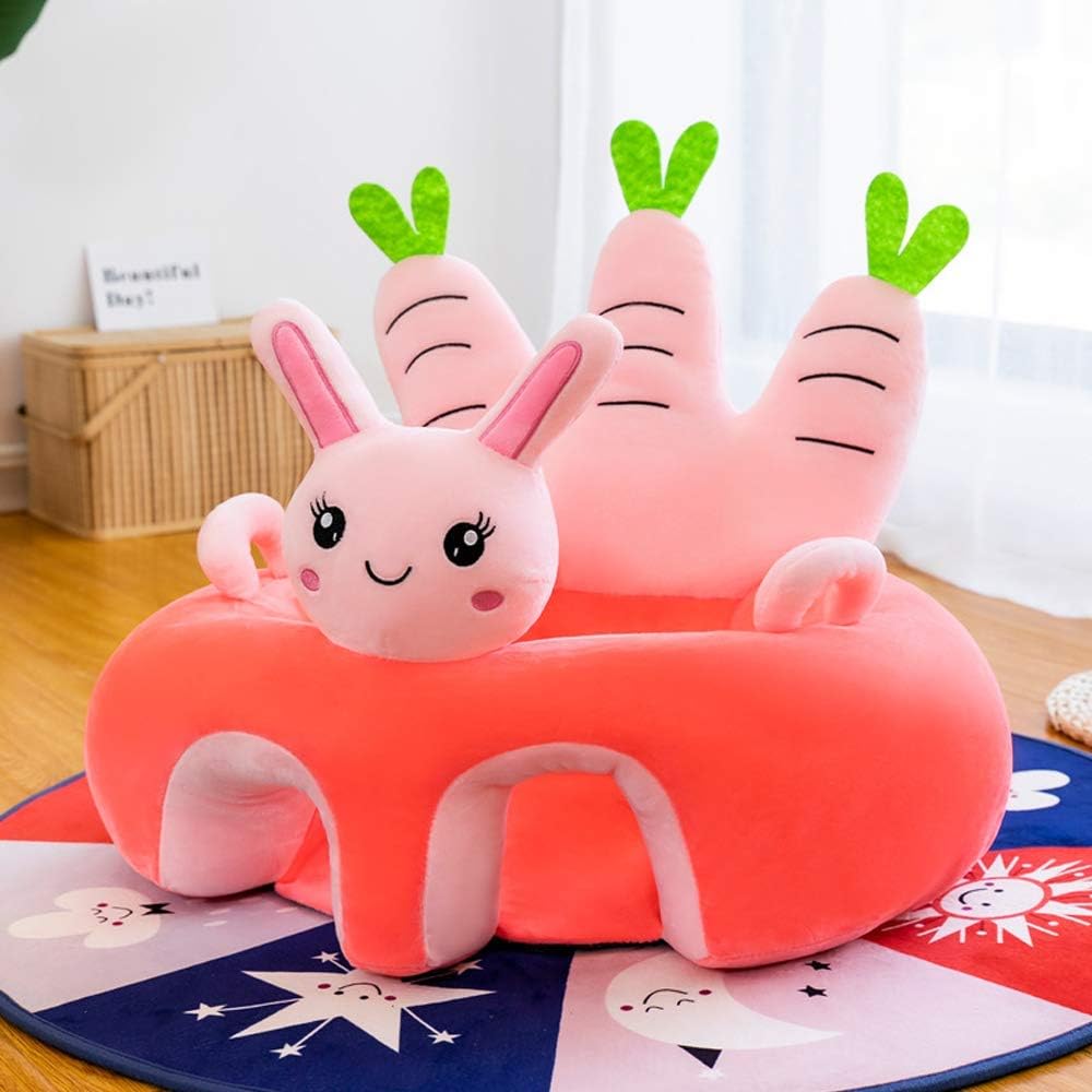 【全店通用25％OFFクーポン】ベビーソファー カバー お座り練習 ベビーチェア ソフトチェア ふわふわ ぬいぐるみ椅子 カワイイ座布団 お座り練習チェア 安定感 キッズソファー 滑り止め 男女兼用 お持ち便利 子供用 椅子｜大森麗萱