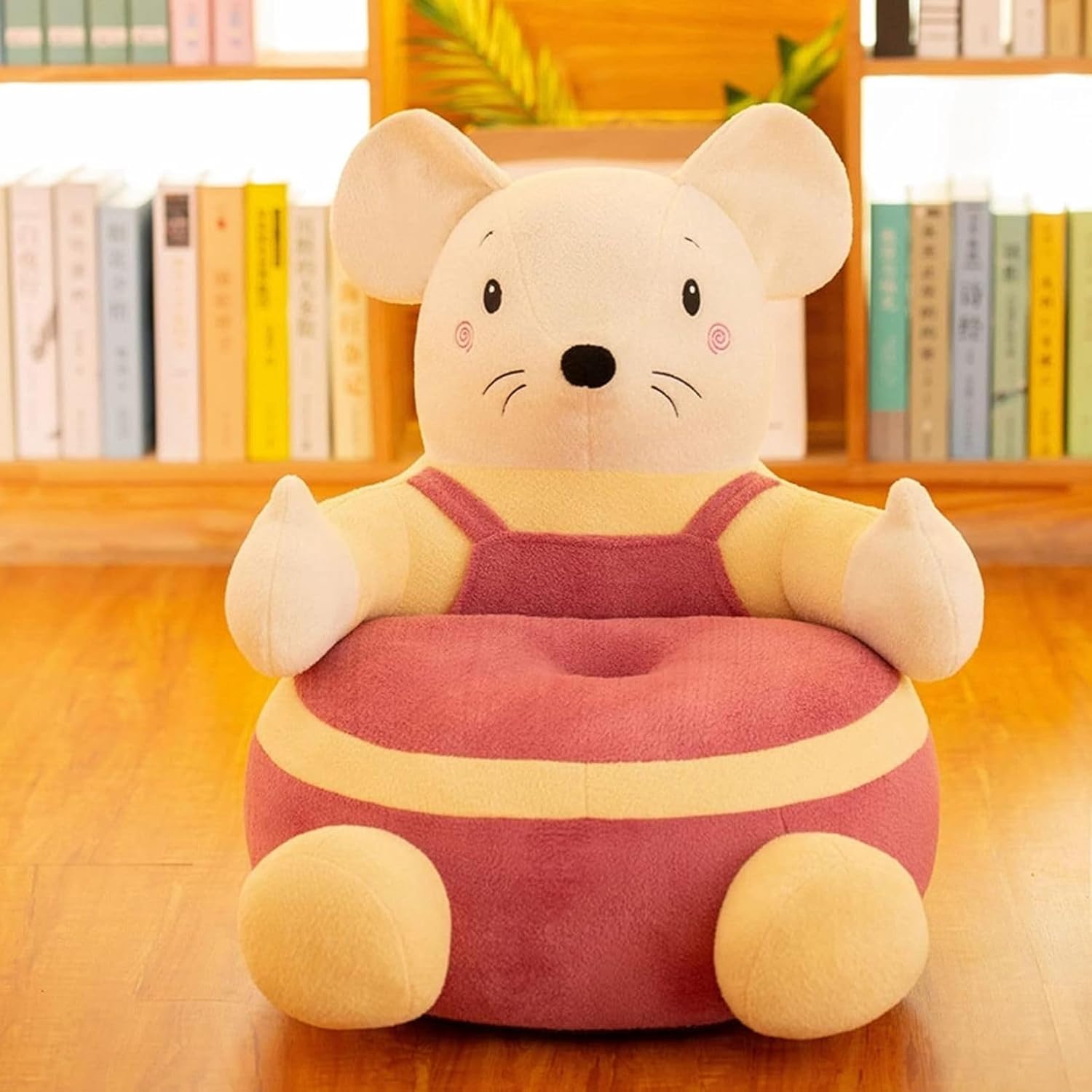 【25%OFFクーポン】子供用ソファー かわいい ベビーソファー ぬいぐるみ お座り練習チェア 座布団 動物 ソフトチェア 柔らかい ふわふわ 滑り止め 洗える 転倒防止 3ヶ月~5歳 赤ちゃん 男の子 女の子 幼児 保育園