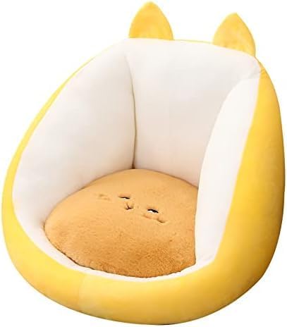 【全店通用25%OFFクーポン】座椅子 腰が痛くならない やわらかい ソファー 1人掛け 低反発 座椅子 おしゃれ ミニソファー チェアパッド 省スペース 座面クッション (アボカド 40cm*30cm) (ディノサウルス 4|大森麗萱