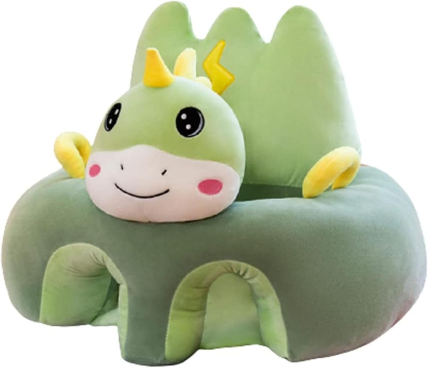 【25%OFFクーポン】ソフトチェア ベビーソファー 子供用ソファー お座り練習チェア 座布団 かわいい ふわふわ ぬいぐるみ 柔らかい 動物 転倒防止 滑り止め 洗える 幼児 クッション プレゼント 保育園 子供部屋 ユニ