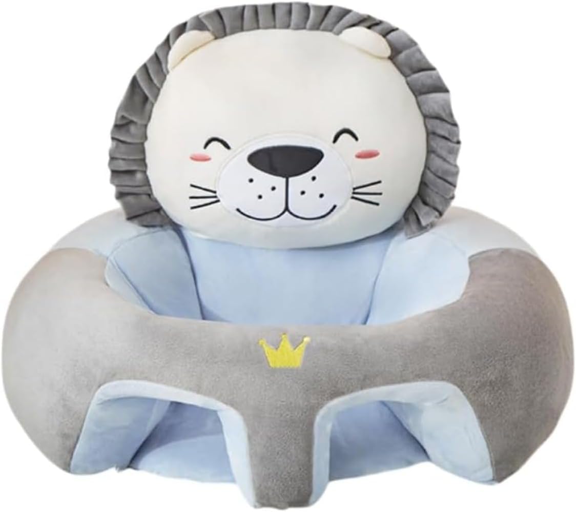 【25%OFFクーポン】子供用ソファ、ベビーソファ、ラウンジ、ぬいぐるみソファ、シングルソファ、かわいい動物デザイン (B)