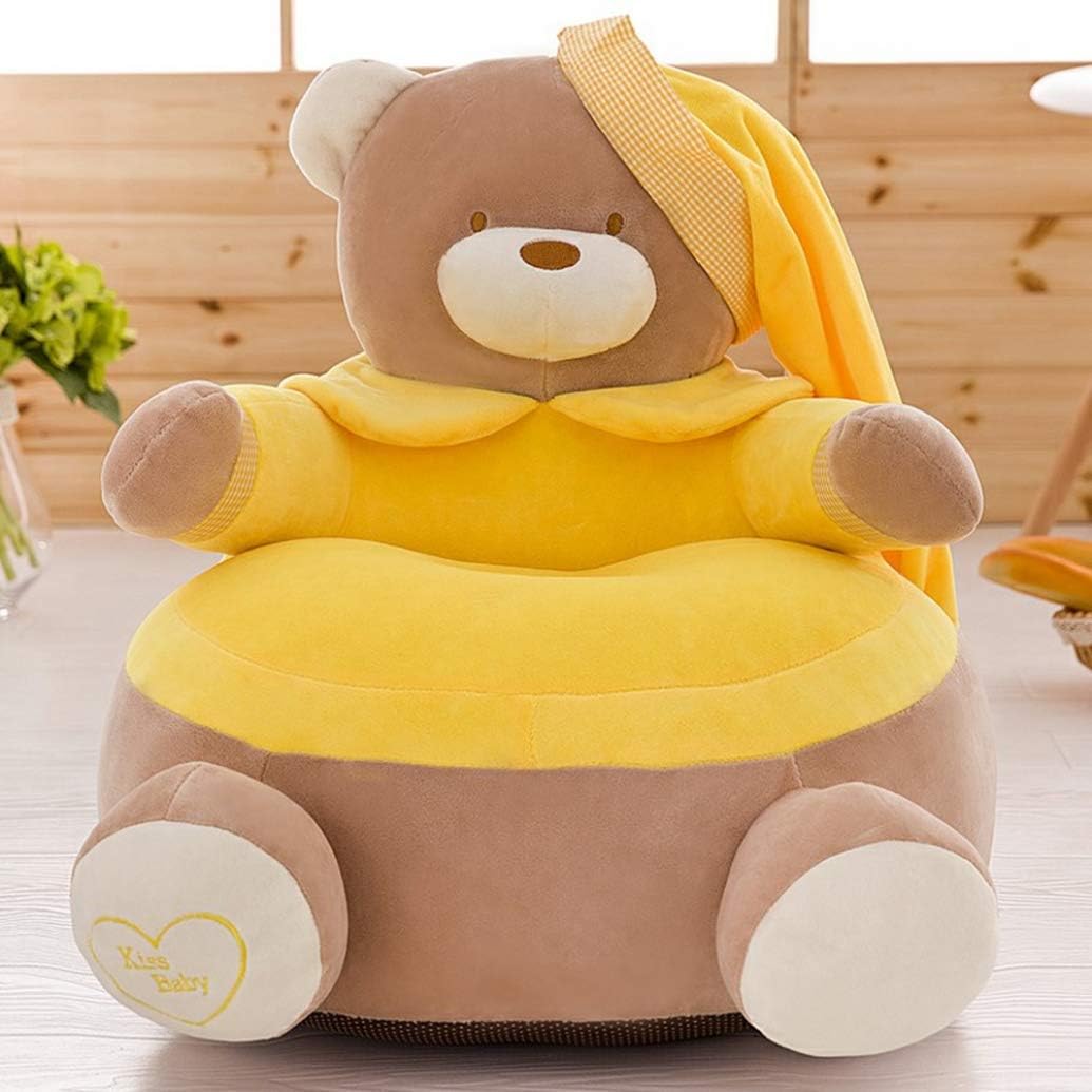 【25%OFFクーポン】ベビーソファ キッズ 子供 チェア お座りチェア かわいい座椅子 くま縫い包み 王冠 キッズ家具 大人用 ソファークッション お食事用椅子 手すり付 ふわふわ コンパクト 王子 ピンク ブルー 50?