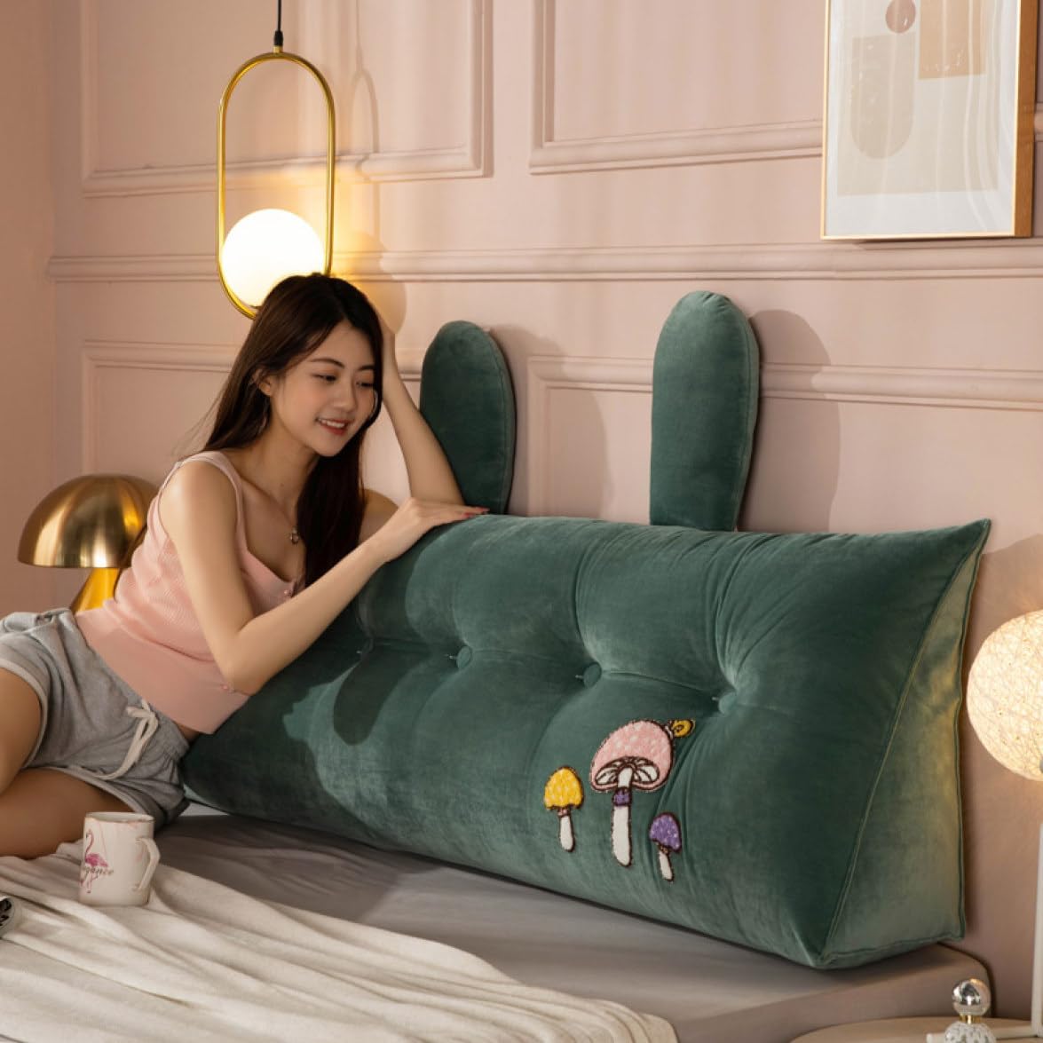 【全店通用25%OFFクーポン】低反発クッション クッション カラー3 180*20*50cm 腰当て 背当て 腰サポート背もたれクッション リラックス 腰枕背もたれ 洗える インテリア ポケット付き 父の日プレゼント 読書枕|大森麗萱