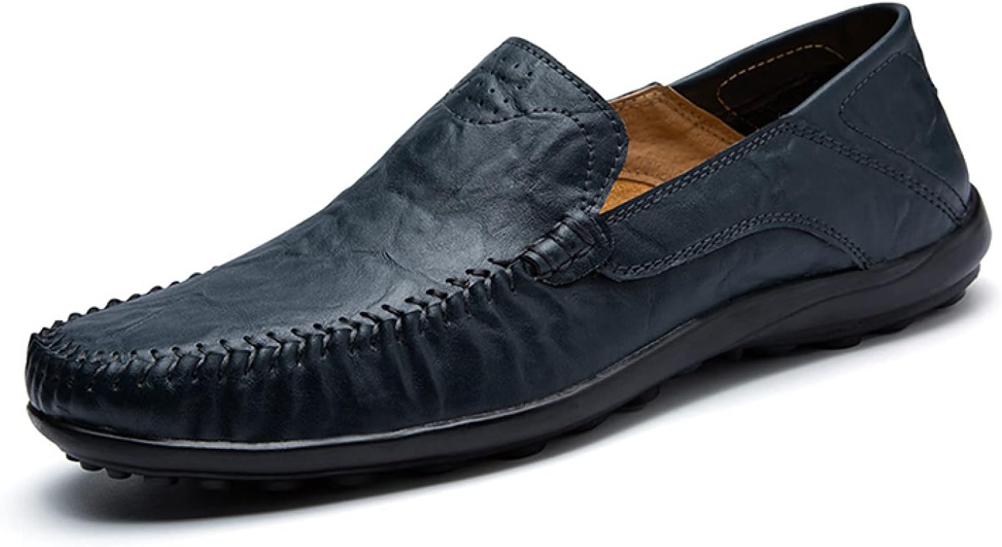 【20%OFFクーポン】ローファー メンズ 革靴 ドライビングシューズ メンズ 軽量 スリッポン モカシン メンズシューズ 通気性 カジュアルシューズ 学生靴 通勤 デッキシューズ 男子 ブラウン ラウンドトゥ 通勤 通学｜大森麗萱