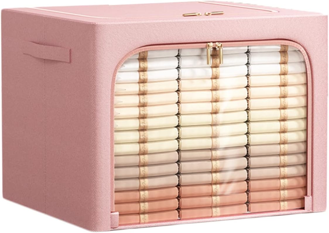【25％OFFクーポン券】納めるボックス席 大収容能力 28L*3 折り畳み さくら色 積み重ね 澄み切った窓付き添い人 納めるボックス席 格好のいい 納める助けになる スタッキング 納める力バツグン チャック リビング納める お召しもの 手あそび お召しもの容れもの クローゼ 生活雑貨-収納用品