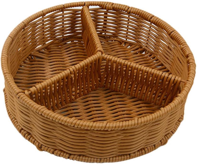 【全店通用25％OFFクーポン】藤編みかご バスケット 20*6cm*2 小物入れ 天然籐 ハンドメイド ナチュラル おしゃれ 藤バスケット かご 手工芸品 家庭用 ホテル用 小物整理かご 小物収納バスケット 雑貨収納 円形｜大森麗萱
