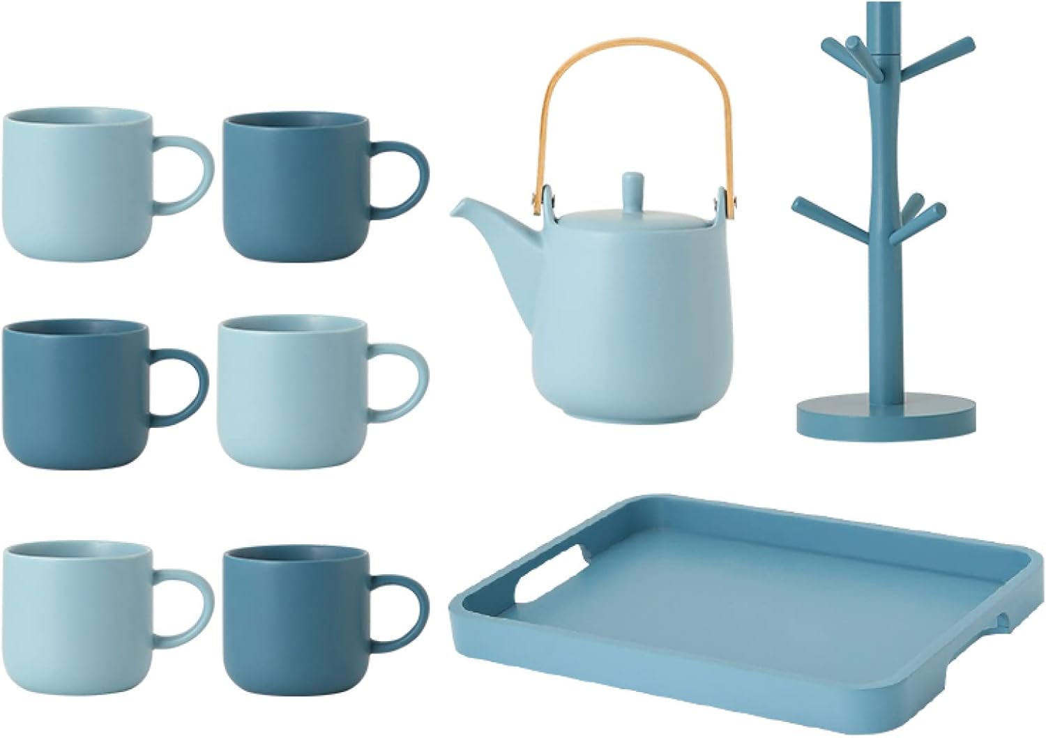 マグカップ 陶器 300ml 9点セット クリスマス ギフト カップル ホーム オフィス コーヒーショップ 喫茶店 人気 ご夫婦 結婚記念日 新築祝い 女性 男性 可愛い エスプレッソカップ マグコッ