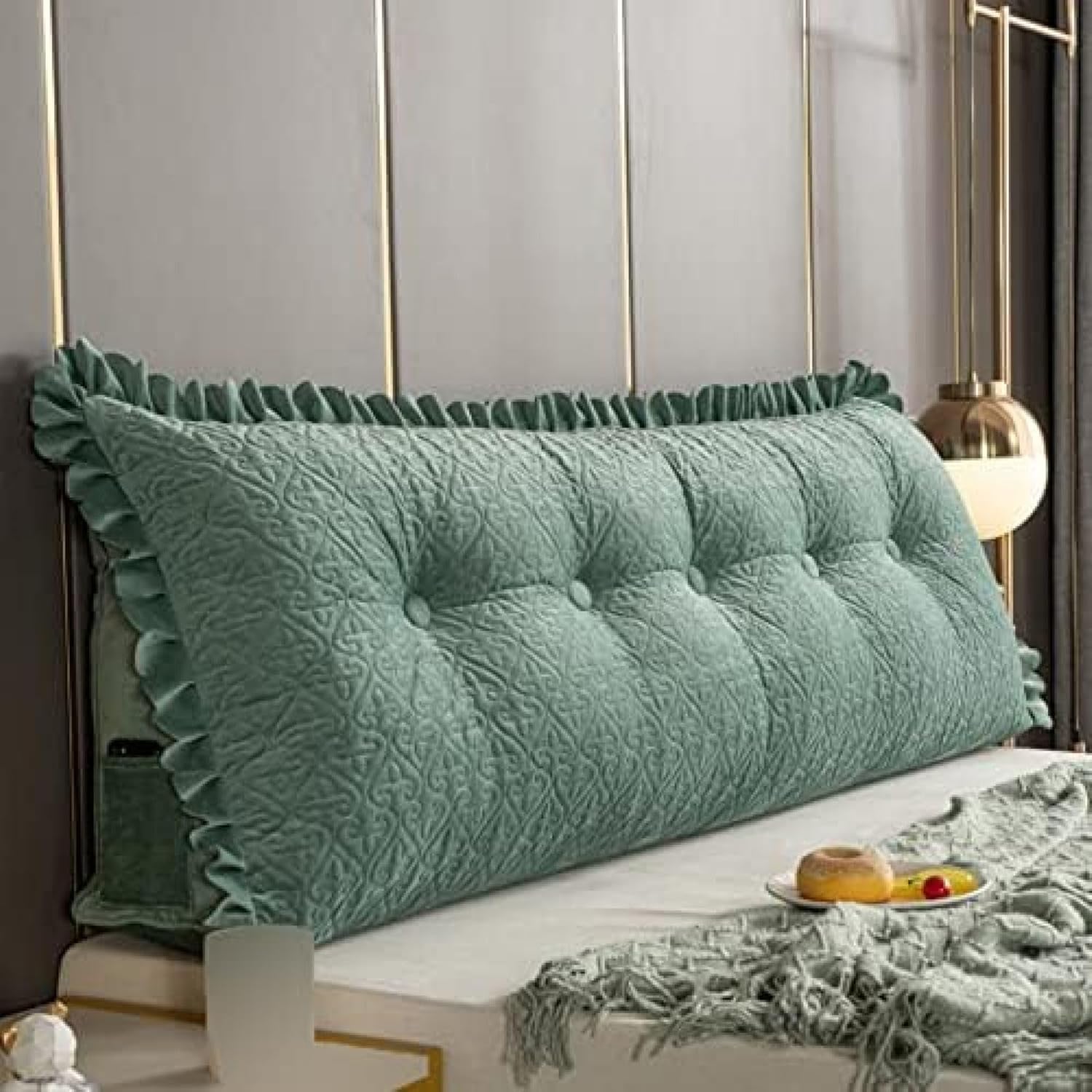 【20%OFFクーポン】ウェッジクッション 100*50*20cm 背当てクッション 無地 長方形 かわいい 三角ウェッジ枕 ダブルベッド 読書用 くつろぎ 疲労を防ぐ 読書クッション ソファクッション 単色 背もたれ付きク|大森麗萱