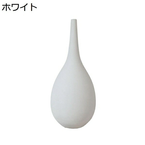 素焼き花瓶　縞　北欧風　白色　セラミック　陶磁器　陶芸　花立て　華瓶　花器　花入れ　花生け　置物　飾り　装飾品　玄関　客間　リビングルーム　茶室　テーブル　シンプルモダン　ミニマリズム　おしゃれ