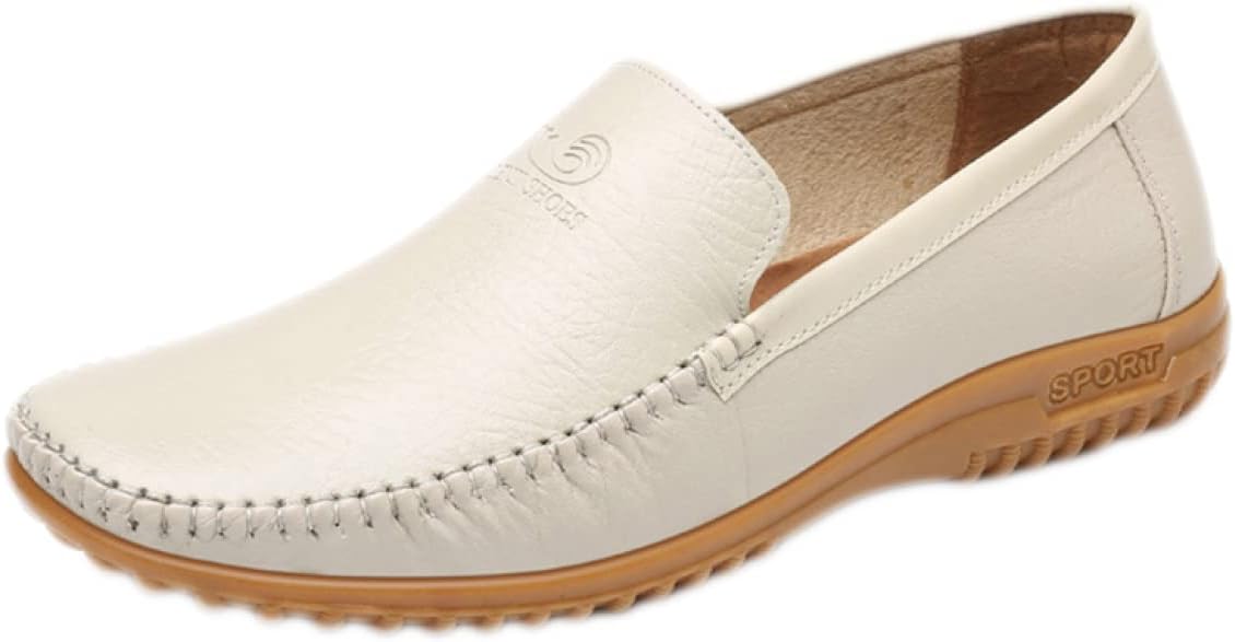 【20%OFFクーポン】スリッポン モカシン ローファー 軽量 ドライビングシューズ 革靴 夏用 カジュアルシューズ 運転靴 柔らかい 通気 爽やか 防臭 メンズサンダル アウトドア 滑り止め 紳士靴 オフィス ビジネスサン｜大森麗萱