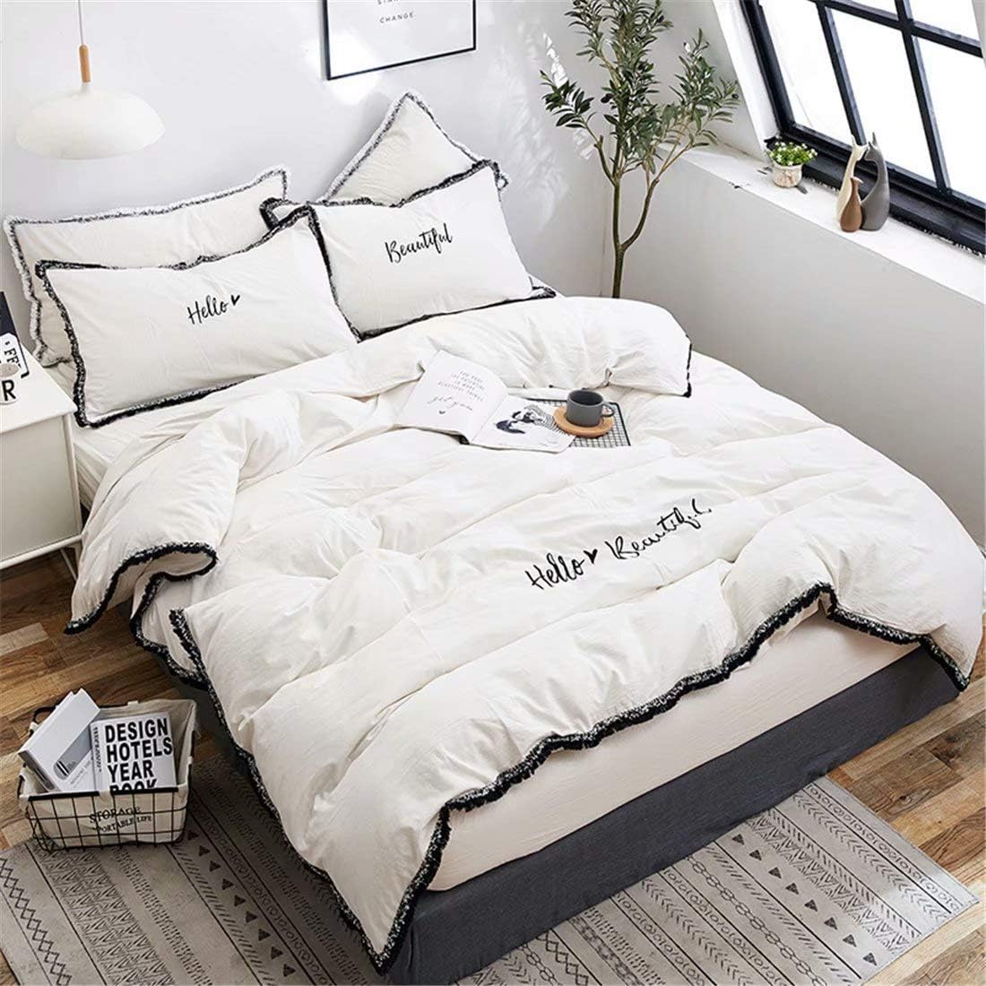 楽天市場】布団カバー 掛け布団カバー 枕カバー 4点セット 綿 ベッド