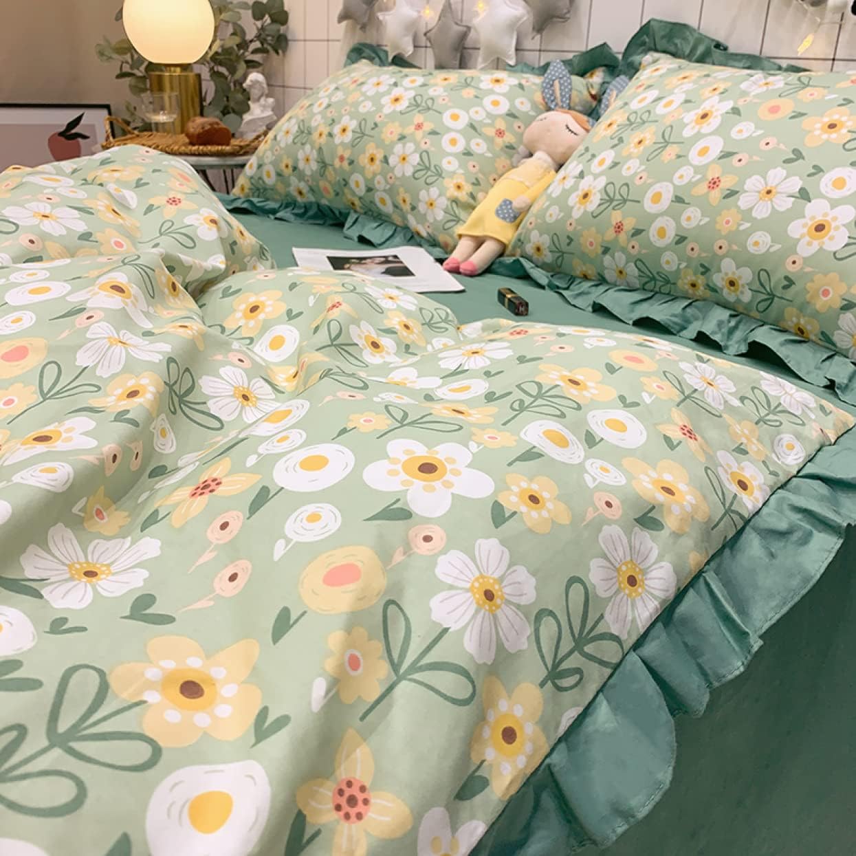 【25％OFFクーポン】北欧風 寝具カバーセット シングル リバーシブル カラー ふとんカバー ダブル 春 掛け布団カバー 寝心地よい 洗える かわいい おしゃれ インテリア 200x230cm ファスナー付き お手入れ簡単