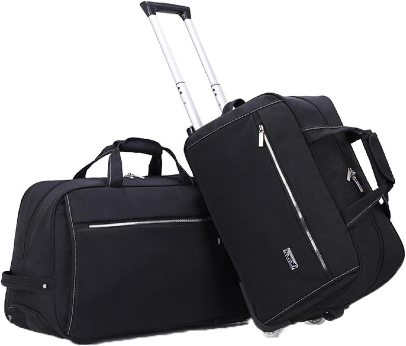 【25％OFFクーポン】ボストンキャリー 2way キャスターバッグ 50L キャリーバッグ 折りたたみ 大容量 2輪 撥水加工 トロリーバッグ メンズ レディース 旅行 合宿 出張 旅行バッグ スーツケース