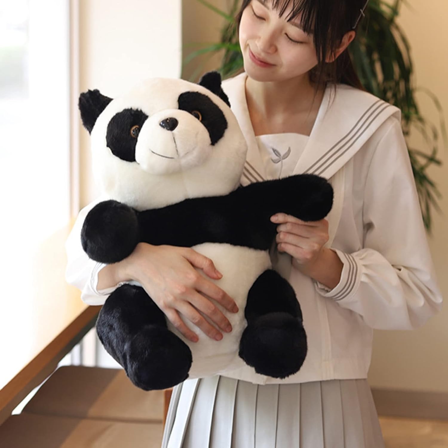 【今日このごろ押さえる、超買得30％OFFクーポン券、2度汐合い絶無】ジャイアントパンダ ぬいぐるみ 40糎 好いたらしい 本当の ジャイアントパンダ仕立てもの風呂敷き包み あやつり人形 座布団 クリスマスかざり付ける用 クリスマス差し上げ物 差し上げ物 生まれ落ちる日 差し上げ物 差し上げ物 飾りつけ 店飾りつけ
