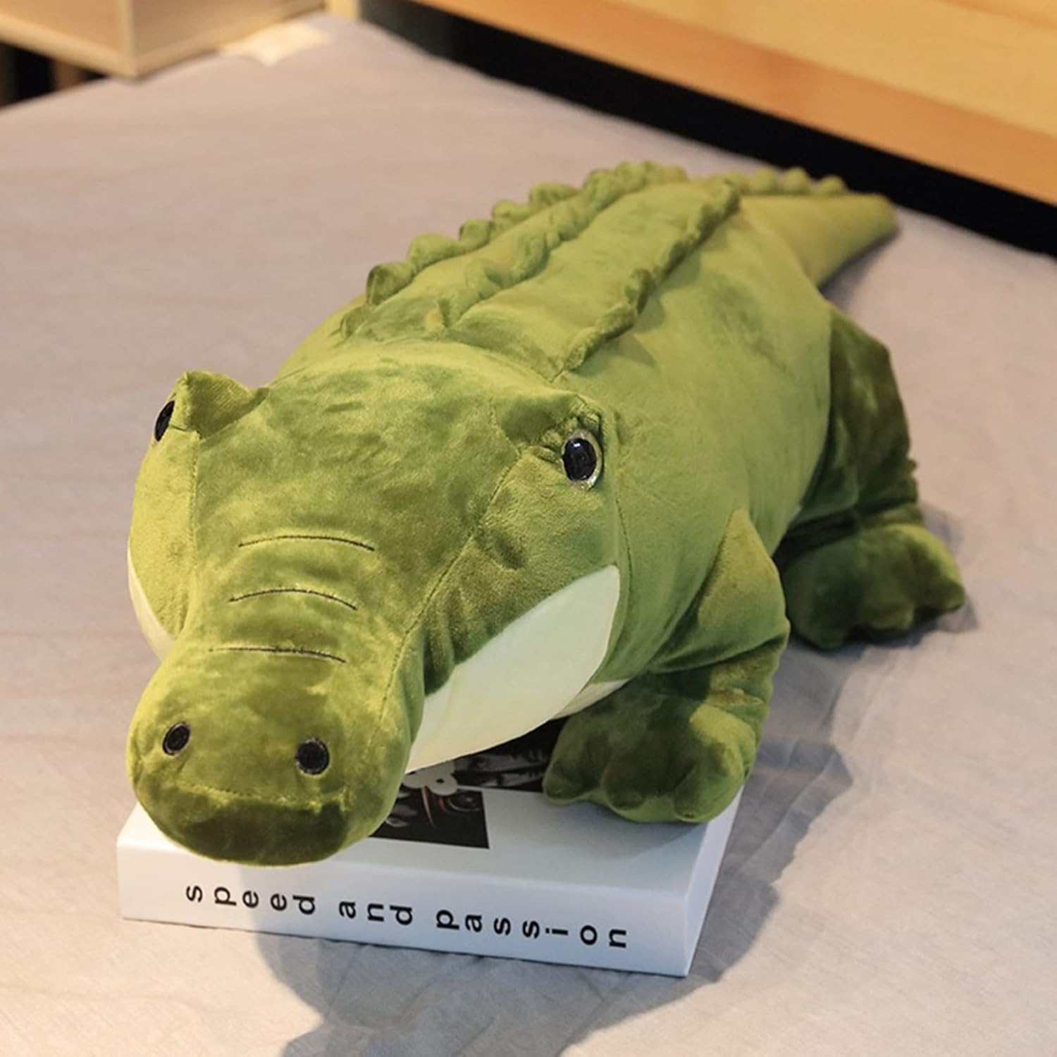 【全店通用25％OFFクーポン】ぬいぐるみ リアル 鰐 ワニ 90cm 大きい 可愛い 抱き枕 クッション かわいい 鰐縫い包み プレゼント ギフト クリスマス 贈り物 誕生日 店飾り｜大森麗萱