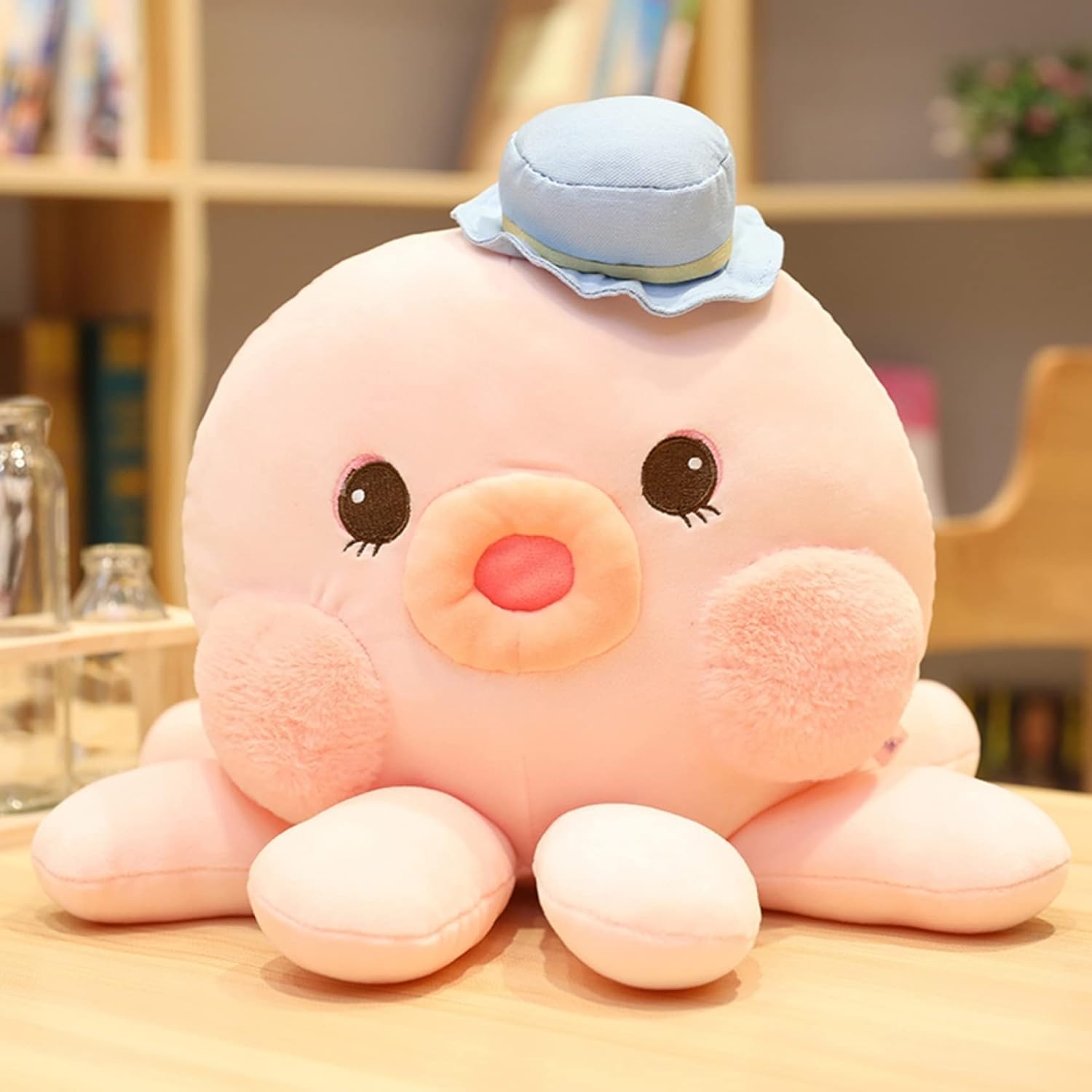 【今日このごろ押さえる、超買得30％OFFクーポン券、2度汐合い絶無】タコ ぬいぐるみ キモカワ 面白おかしい 癒し 柔軟性 綿入れ 好いたらしい 6歳 意中の女彼へ うしろ帯 小学生 祝する日 お生まれ落ちる日差し上げ物 卒祝賀会 はいり込む祝賀会 一緒になる祝賀会 30/40糎 4色つや