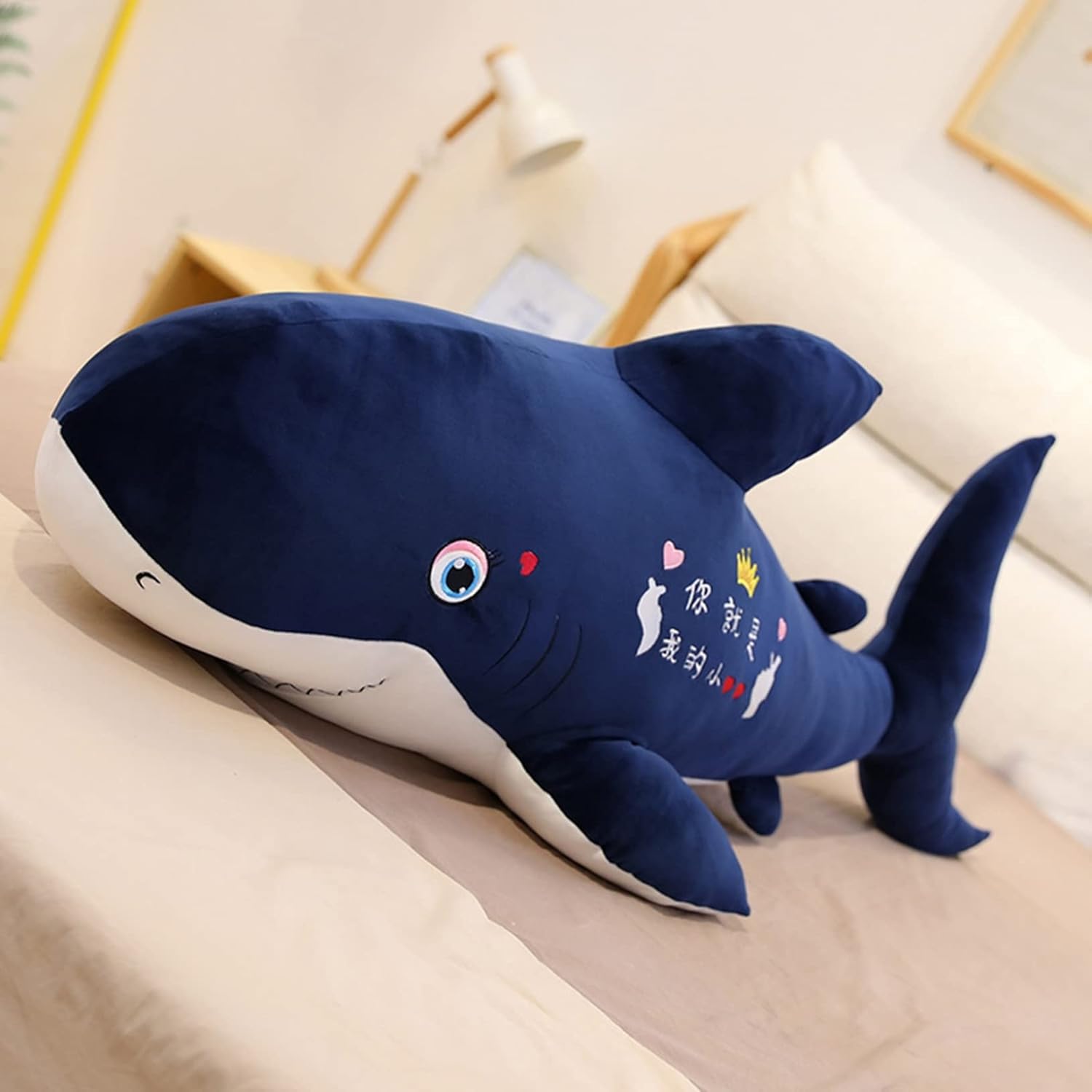 【今日このごろ押さえる、超買得30％OFFクーポン券、2度汐合い絶無】鮫 ぬいぐるみ 抱き枕 鮫 馬鹿でかい 100糎 好いたらしい 寝添い 仕立てもの風呂敷き包み 寝添い 座布団 大海原毛の荒物 鮫ぬいぐるみ 差し上げ物 差し上げ物 差し上げ物 生まれ落ちる日 店飾りつけ