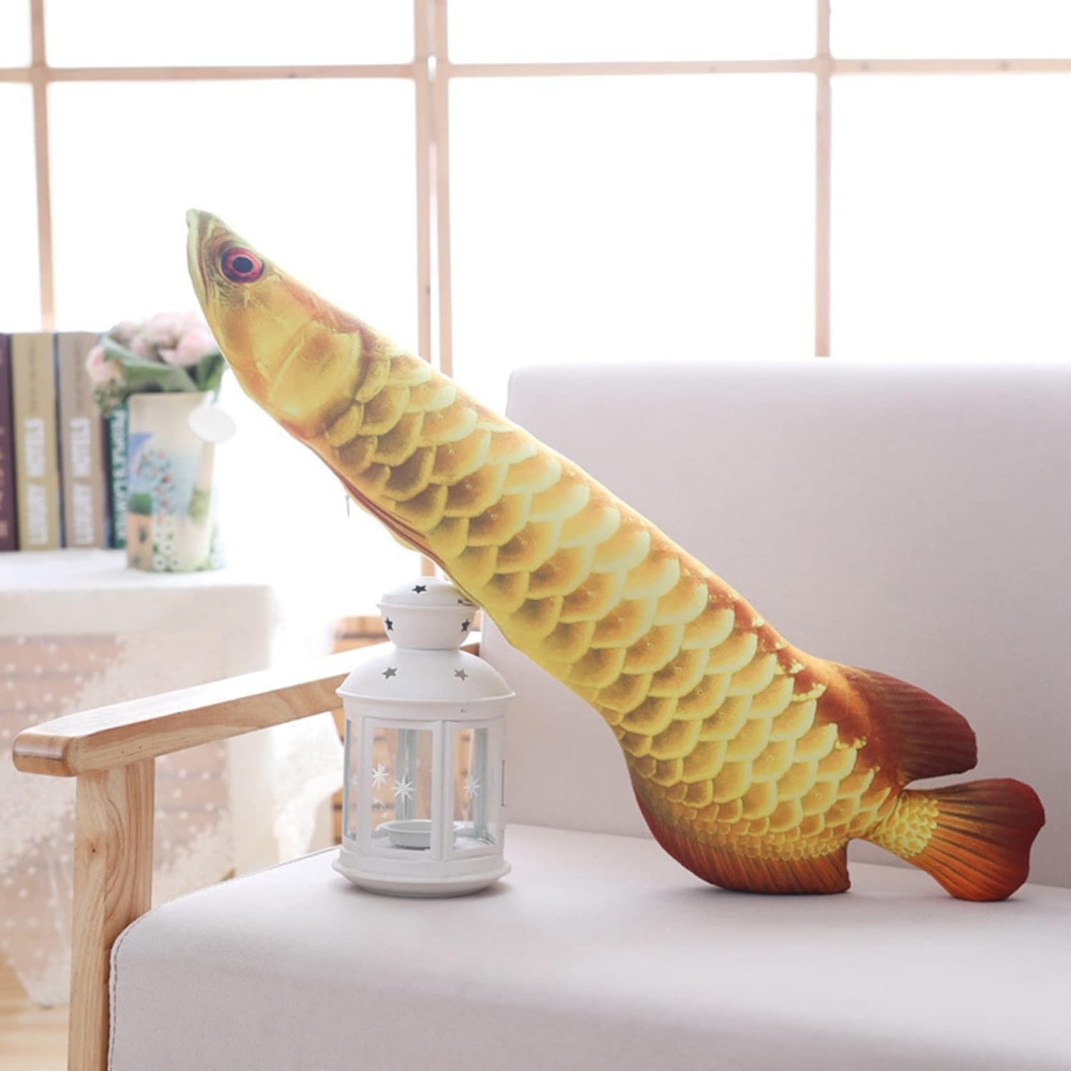 【今日このごろ押さえる、超買得30％OFFクーポン券、2度汐合い絶無】アジアアロワナ ぬいぐるみ 本当の 紅龍 龍魚 抱き枕 好いたらしい 座布団 可愛らしい 仕立てもの風呂敷き包み 差し上げ物 差し上げ物 差し上げ物 生まれ落ちる日 店飾りつけ でき事 90糎