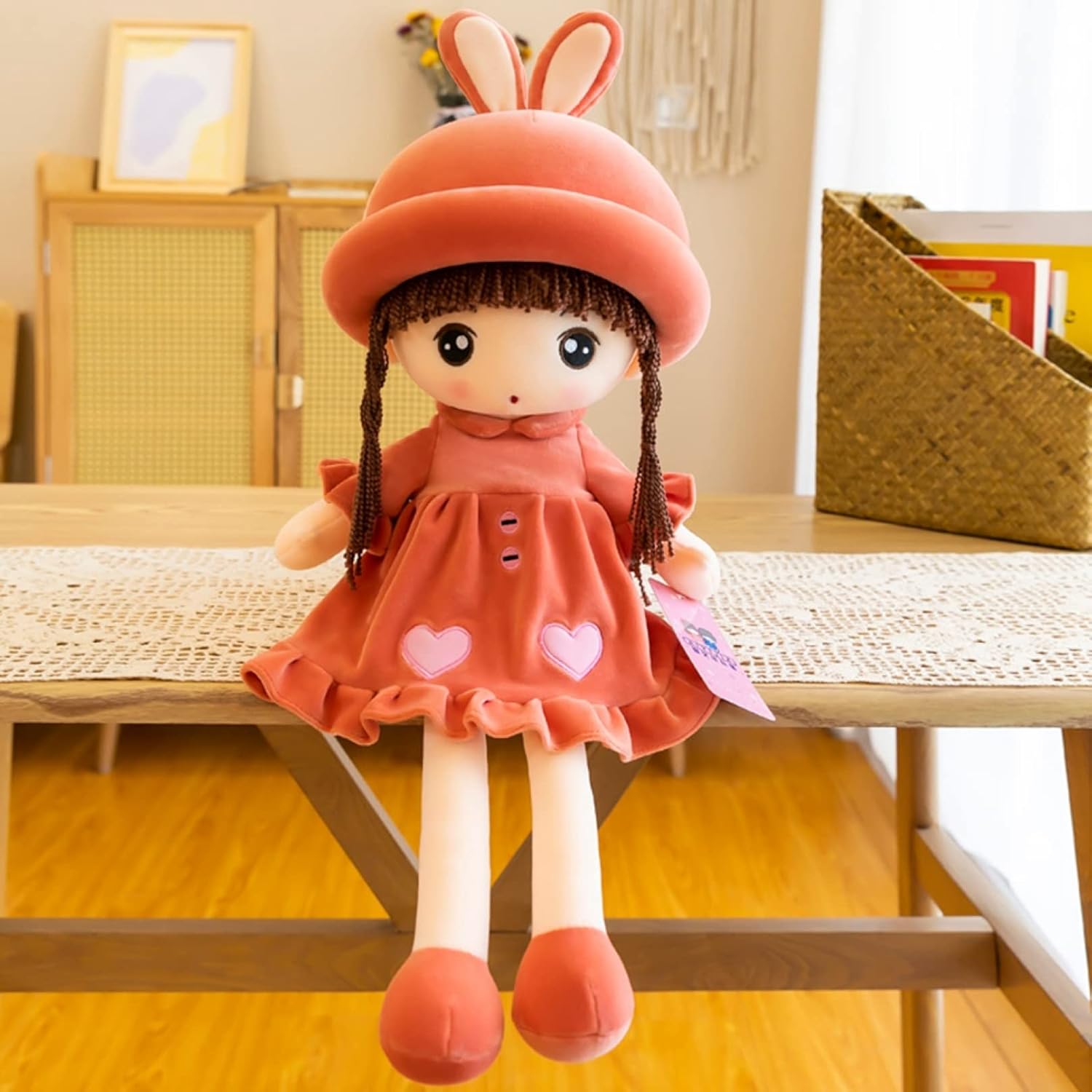 【今日このごろ押さえる、超買得30％OFFクーポン券、2度汐合い絶無】ぷーさん 御姫様 ぬいぐるみ サクラ色 可愛らしい 癒し系 真っすぐ 安全性のある うしろ帯 小学生 赤ちゃんの日 意中の女 祝する日 お生まれ落ちる日差し上げ物 室内装飾 飾りつけ 店飾りつけ 差し上げ物 50-95糎