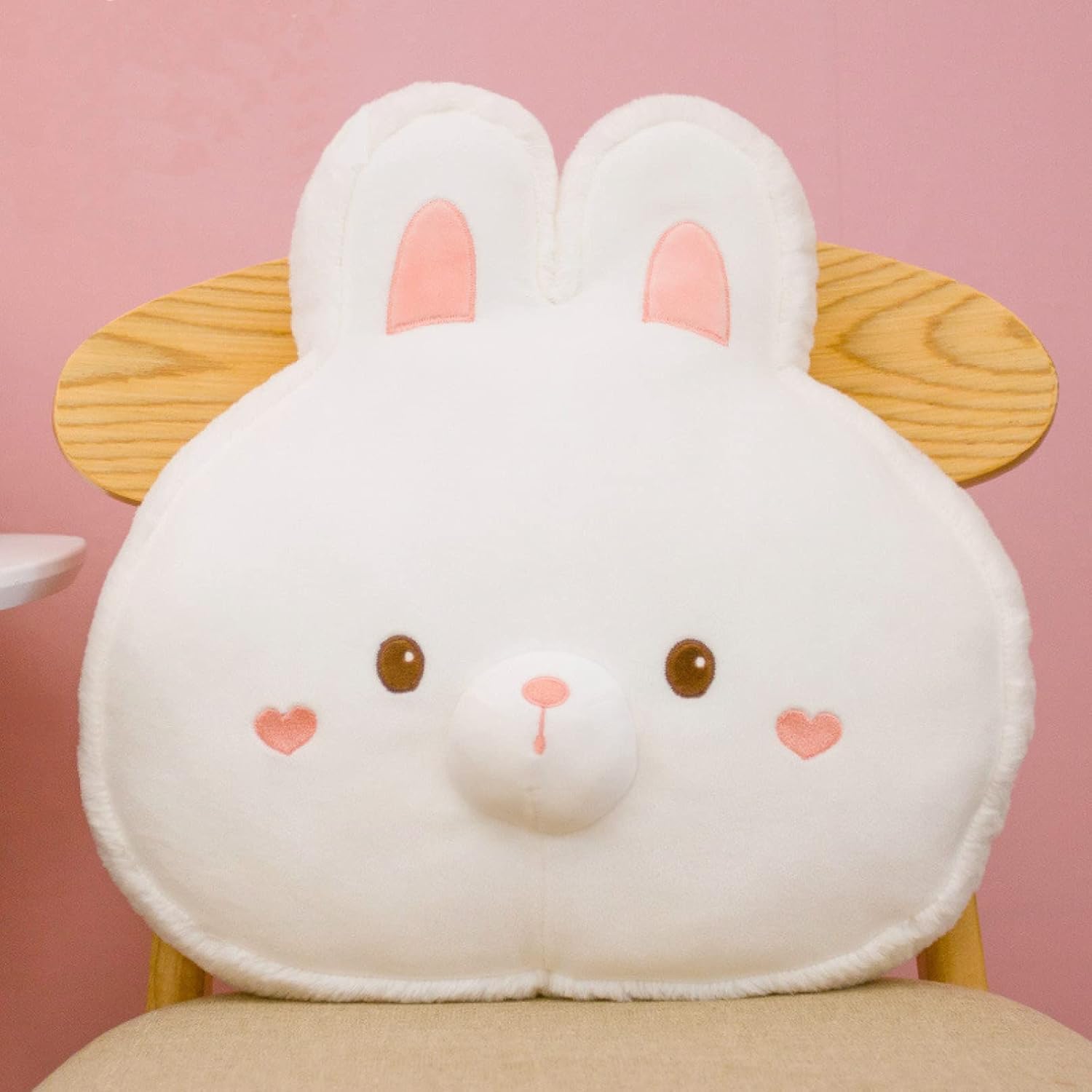 【今日このごろ押さえる、超買得30％OFFクーポン券、2度汐合い絶無】芙蓉手がかり抱き枕 ぬいぐるみ 毛の荒物 ふわふわ 可愛らしい スーパソフト 背当たれ 腰枕 添い寝まくら 座布団 うさぎ仕立てもの風呂敷き包み お生まれ落ちる日差し上げ物 御祭り はいり込む祝賀会 差し上げ物 40x32糎