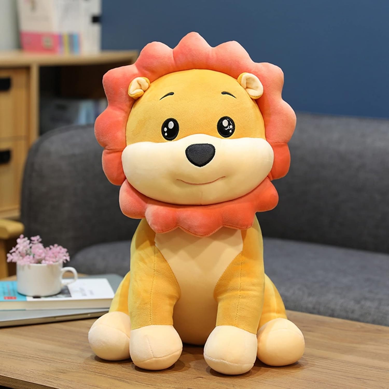 【全店通用25%OFFクーポン】ライオン ぬいぐるみ 可愛い スーパソフト 柔らかい ウエディングプレゼント すやすやフレンド だきまくら ねむねむ 背当たれ 腰枕 大人 女性 男の子 抱き枕 動物 50-70cm|大森麗萱