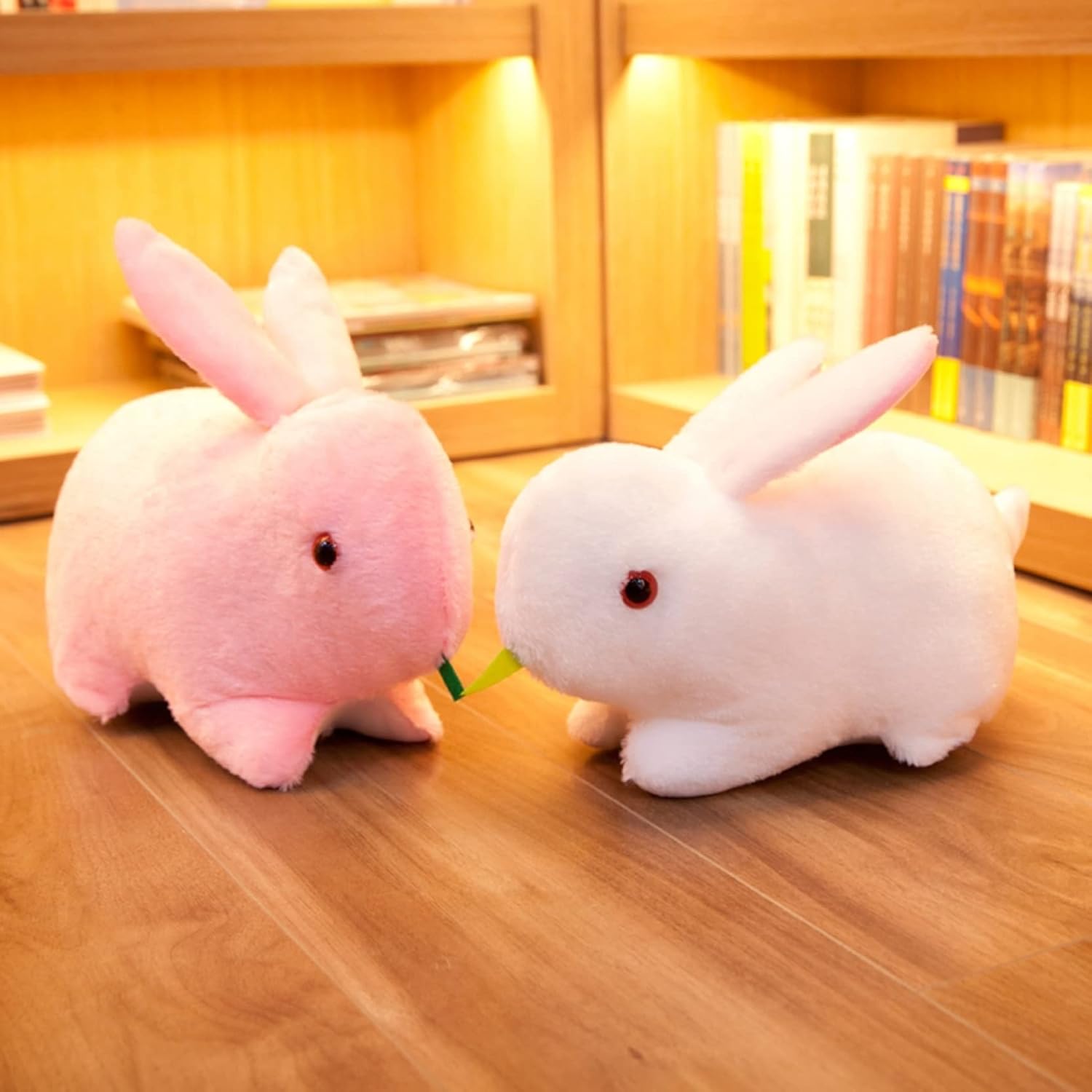【今日このごろ押さえる、超買得30％OFFクーポン券、2度汐合い絶無】家兎 ぬいぐるみ 草を食べる 小さめ ふわふわ 好いたらしい 御祭り うしろ帯 赤ちゃんの日 赤ちゃん 差し上げ物 お生まれ落ちる日 生み出すこと祝賀会 差し上げ物 赤んぼう 手あそび 癒し系 白いこと サクラ色 33糎